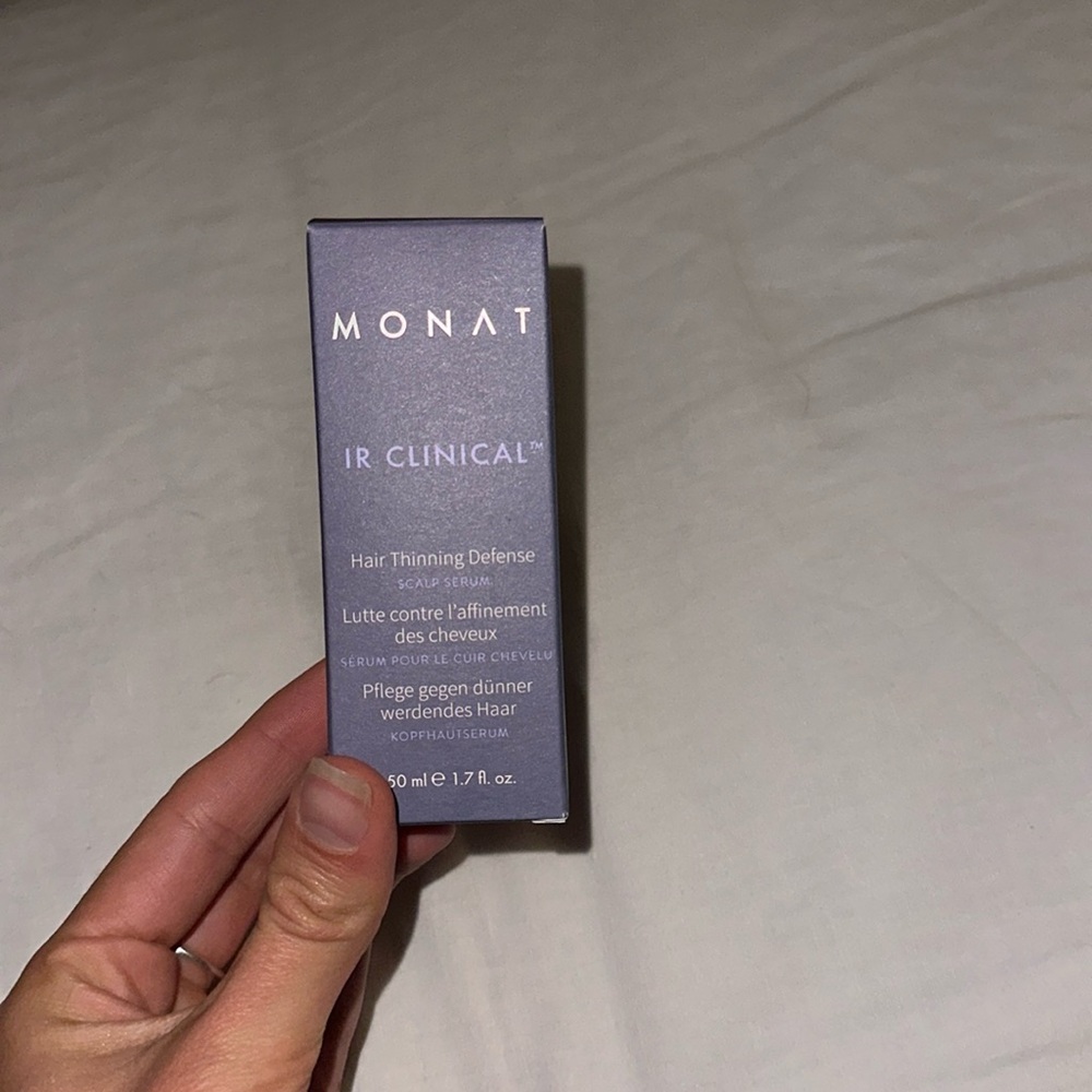 Monat IR CLINICAL hair thinning defense scalp serum